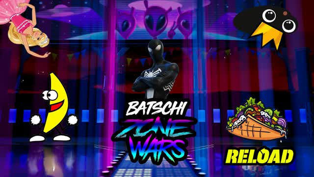 Batschi Zone Wars 🌀 — Fortnite Creative map cover art