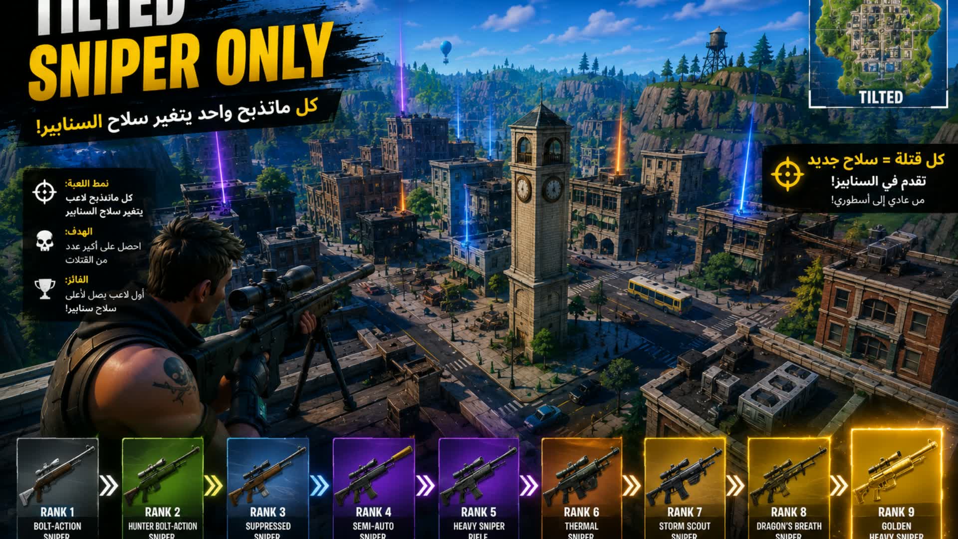 SMIPER ONLY — Fortnite Creative map