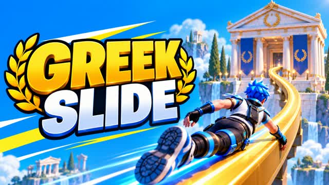 Greek Slide — Fortnite Creative map
