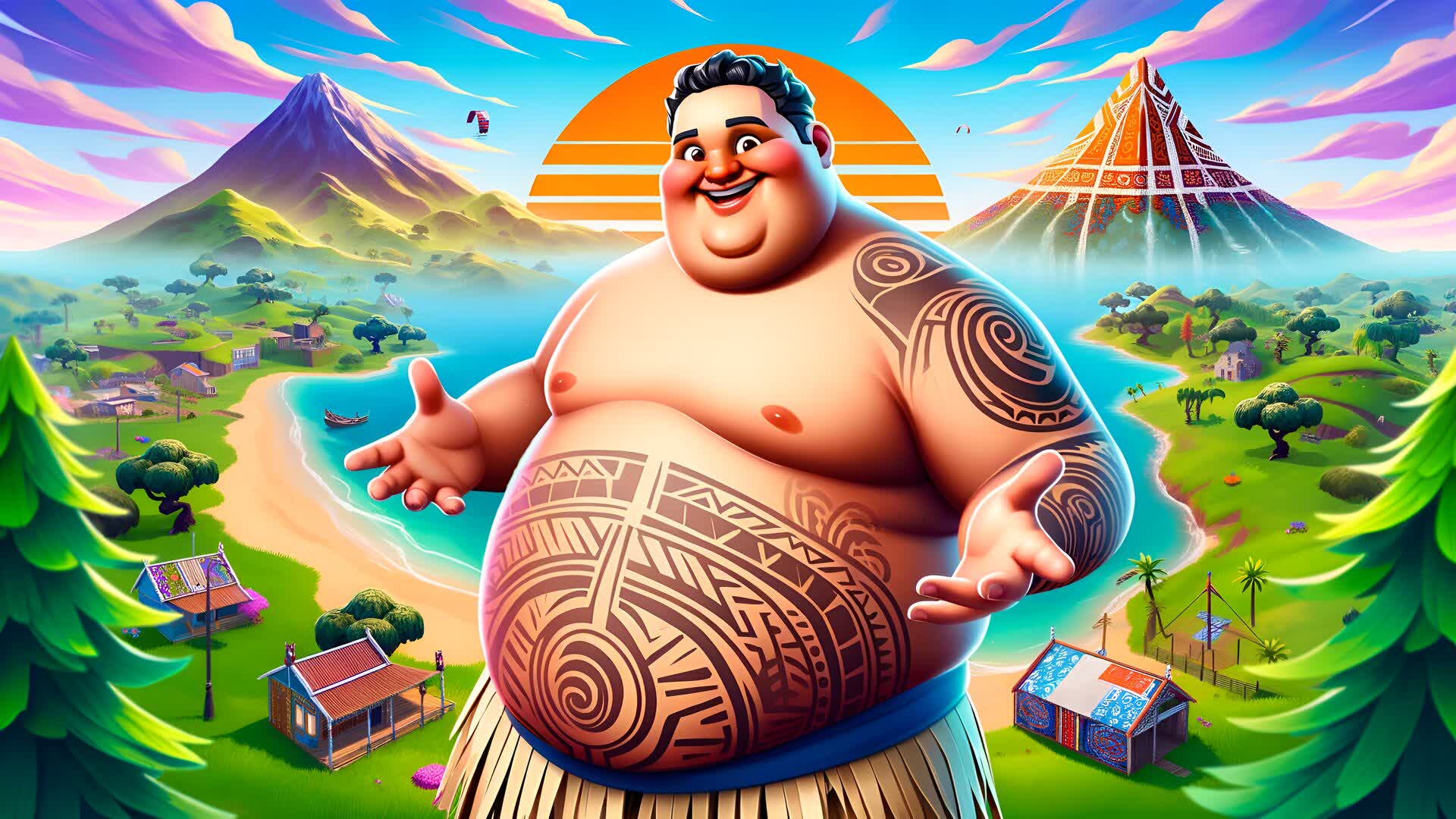 MAORI ZONE WARS ✨ — Fortnite Creative map