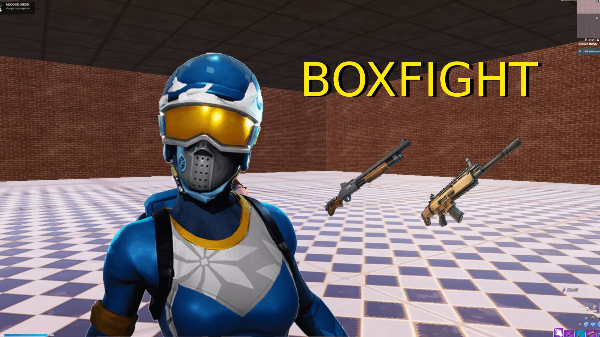 BOX FIGHT — Fortnite Creative map