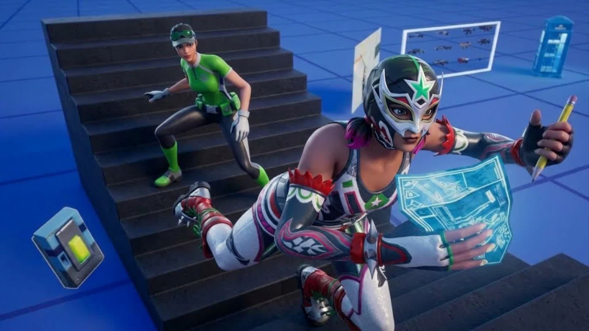 wallytz 1v1 build fights — Fortnite Creative map