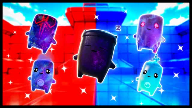 RED VS BLUE LIVE WIRE 🔴🔵 — Fortnite Creative map cover art