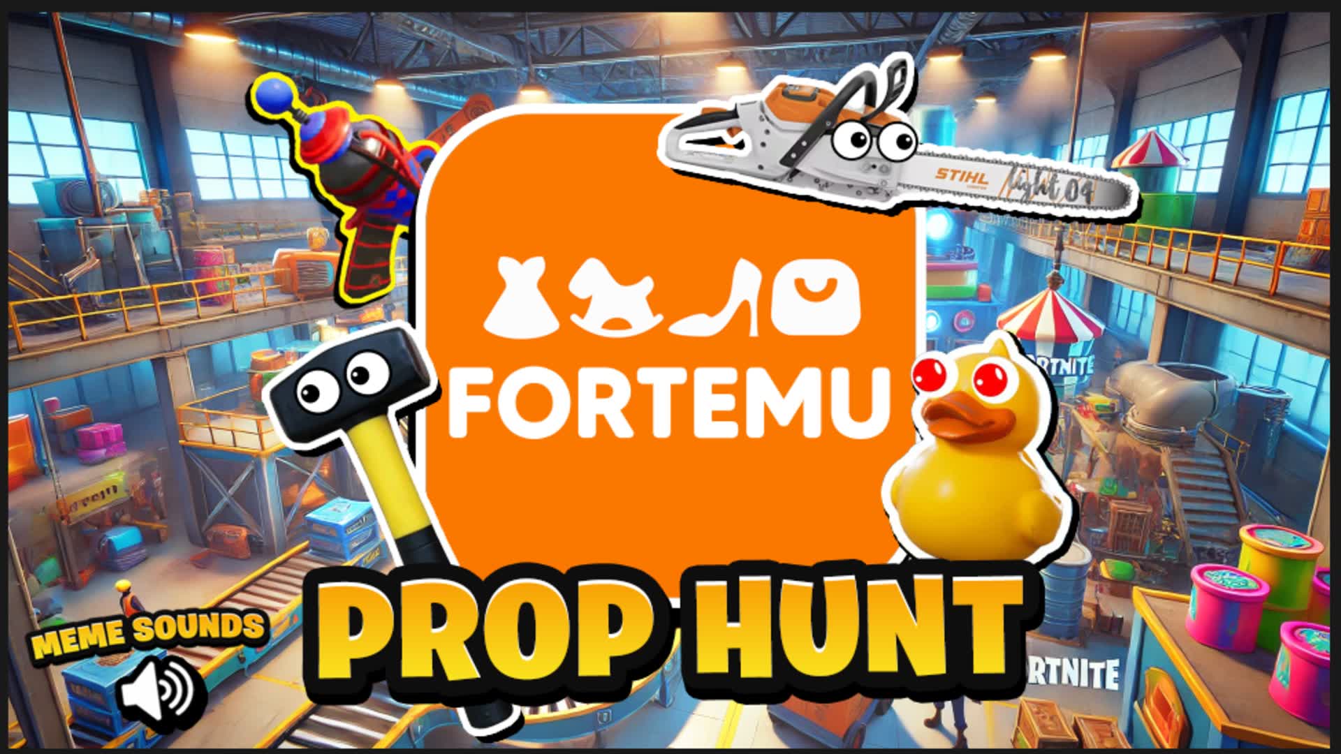 FORTEMU PROP HUNT — Fortnite Creative map