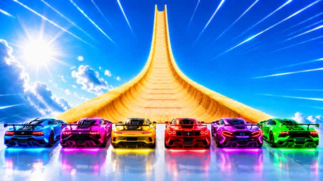 SUPER CAR GAME - FEATURES ZOMBIES โ Fortnite Creative map