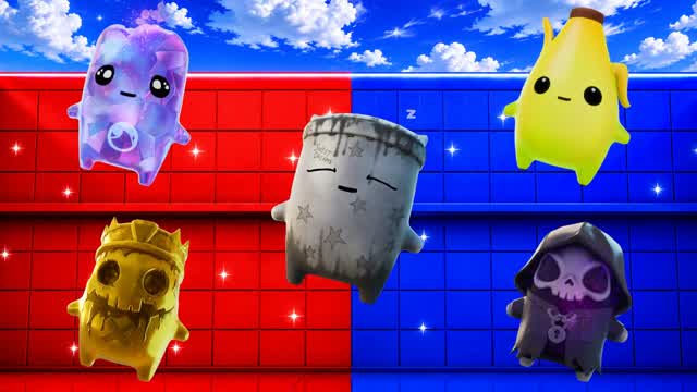 RED VS BLUE 🔴🔵 RELIC! — Fortnite Creative map cover art