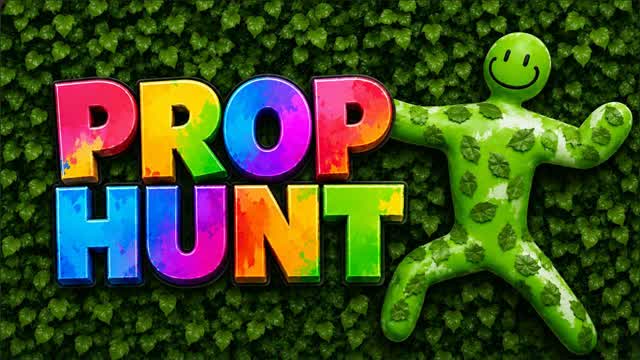 PAINT PROP HUNT LABYRINTH HIDE AND SEEK — Fortnite Creative map cover art