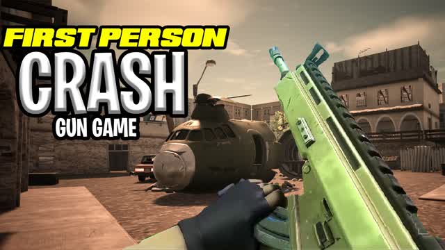 Crash Gun Game First Person — Fortnite Creative map