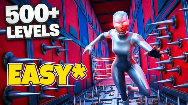 500+ Level Ultimate Deathrun — Fortnite Creative map