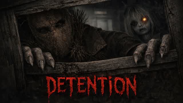 DETENTION [HORROR GAME] — Fortnite Creative map cover art