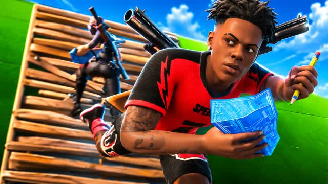 ISHOWSPEED 1V1 BUILD FIGHT — Fortnite Creative map