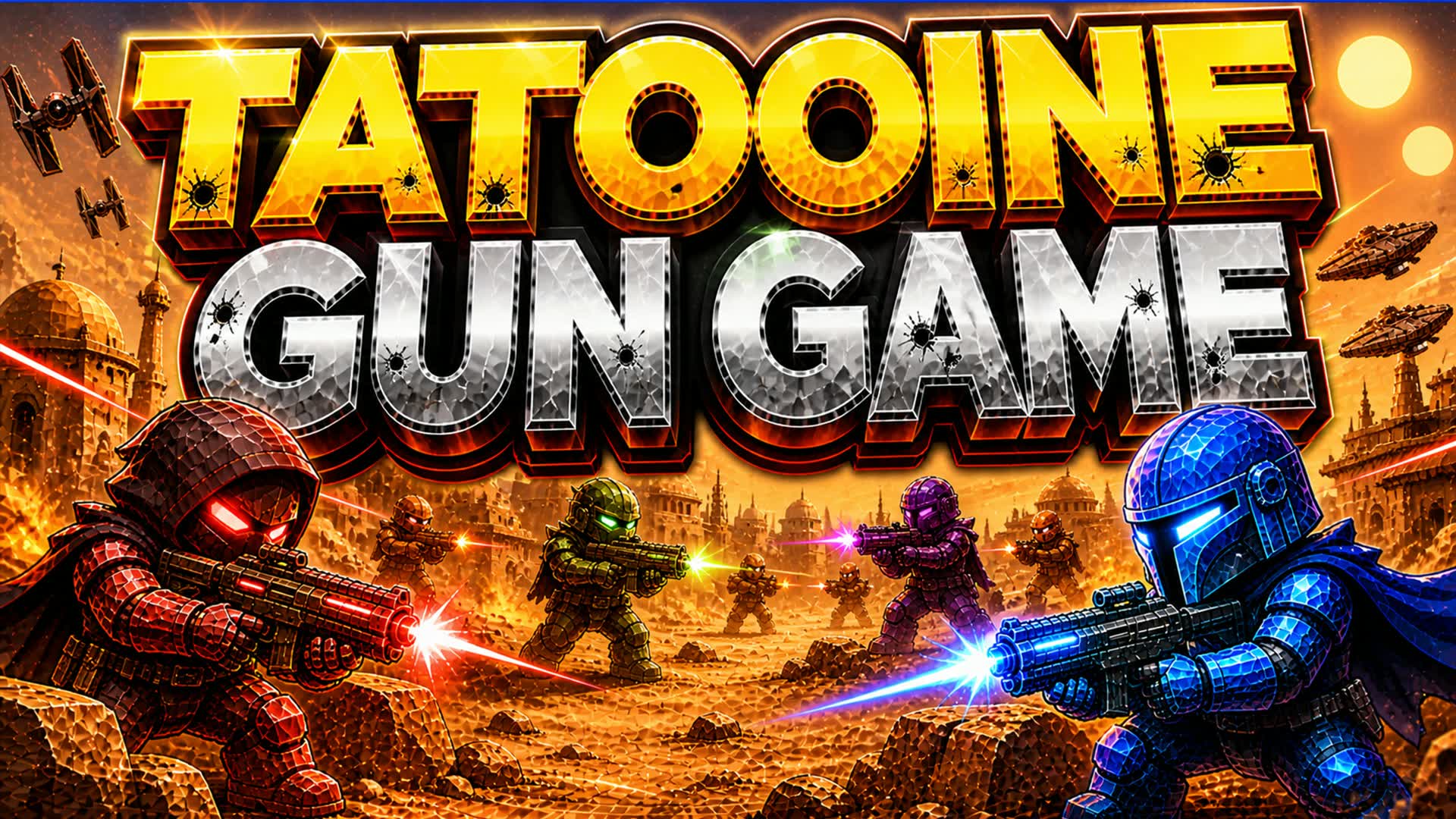 Tatooine Gun Game [VERY FUN] — Fortnite Creative map