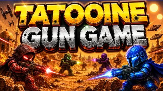 Tatooine Gun Game [VERY FUN] — Fortnite Creative map cover art