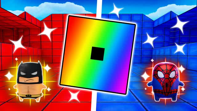 RAINBOW RED VS BLUE RVB — Fortnite Creative map