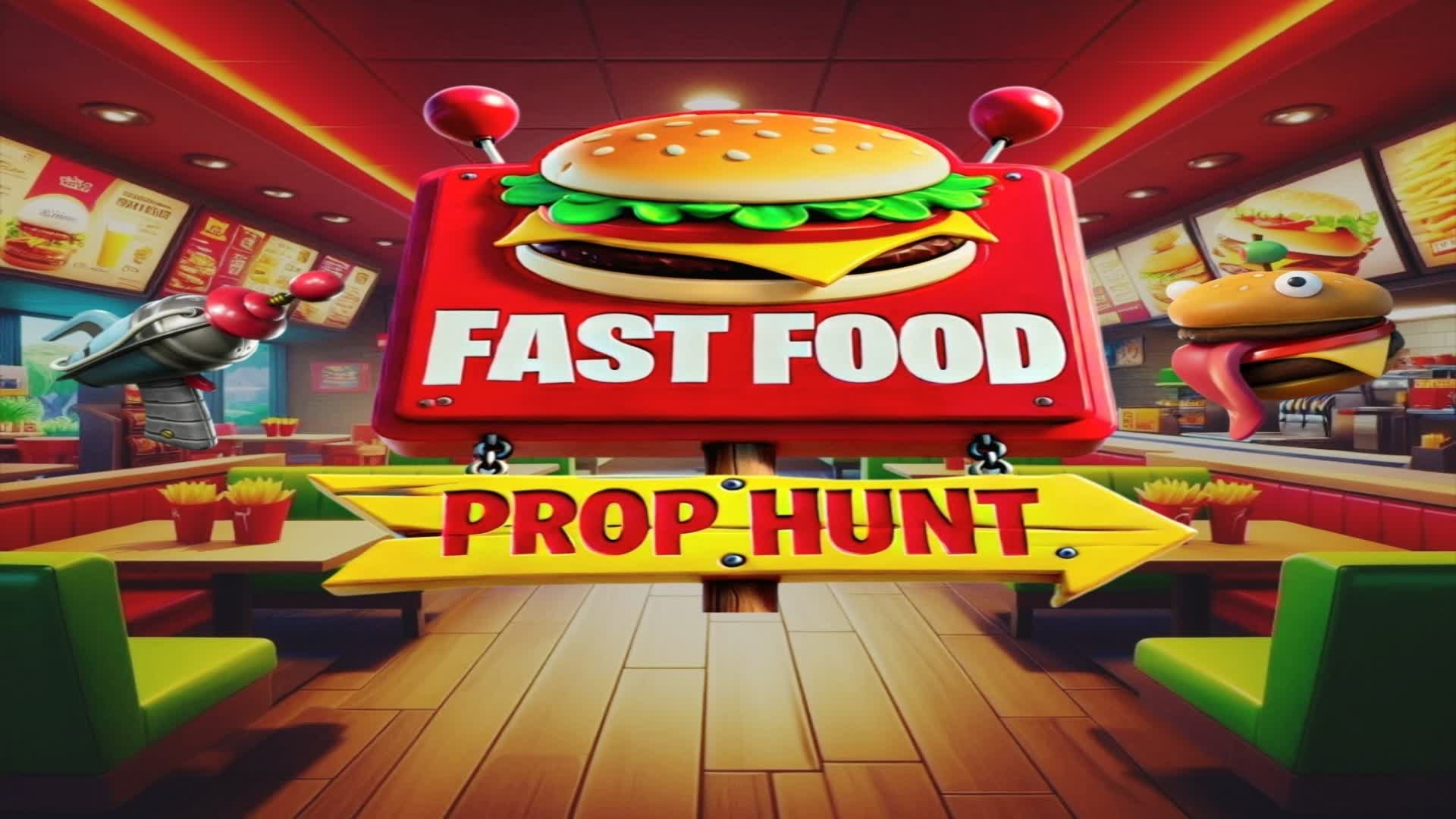 Fast food prop hunt 🍔 — Fortnite Creative map