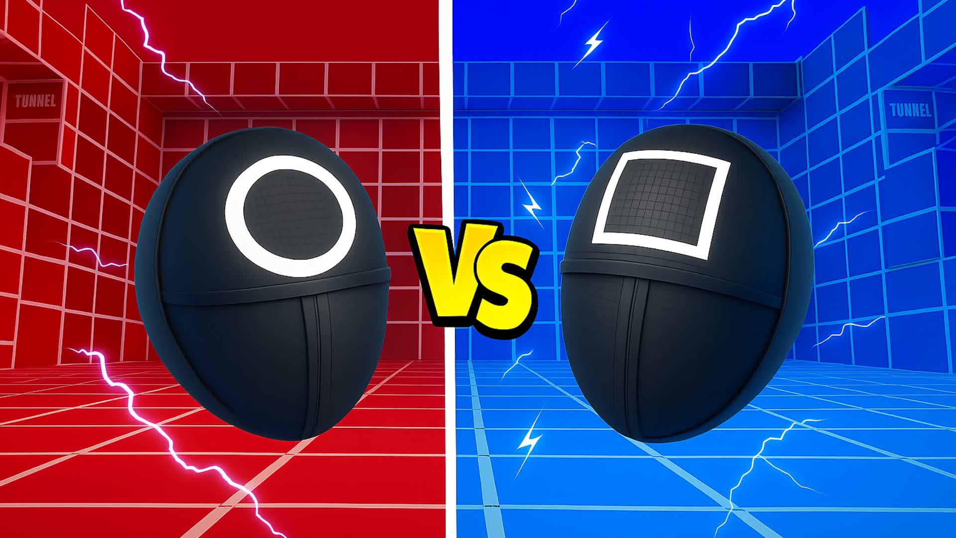 SQUID GAME 3 - RED vs BLUE 🔴🔵 — Fortnite Creative map