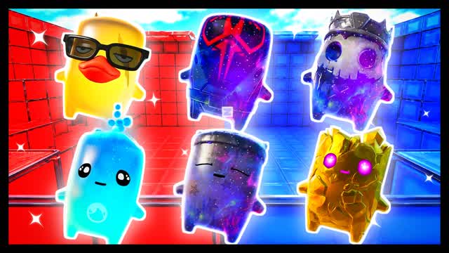 MOVE SIGNAL RED VS BLUE 🔴🔵 — Fortnite Creative map cover art