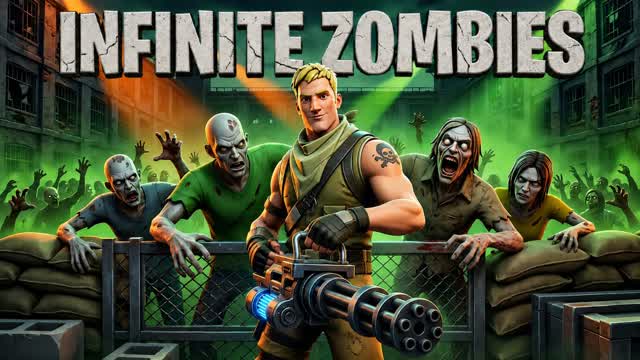 Infinite Zombie Survival [All Guns] — Fortnite Creative map
