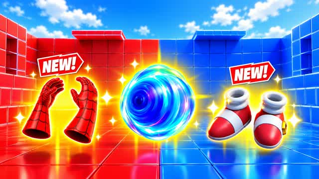 RED VS BLUE: ELIMINATION RUSH 🔴🔵 — Fortnite Creative map