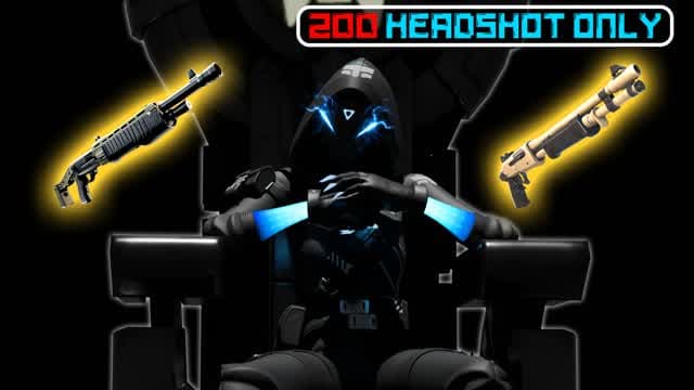 ワンパンマップ【200HeadShot Only Map】 — Fortnite Creative map cover art