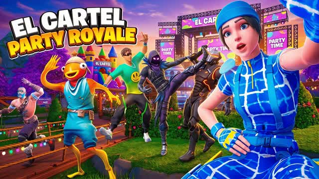 EL CARTEL PARTY ROYALE — Fortnite Creative map cover art