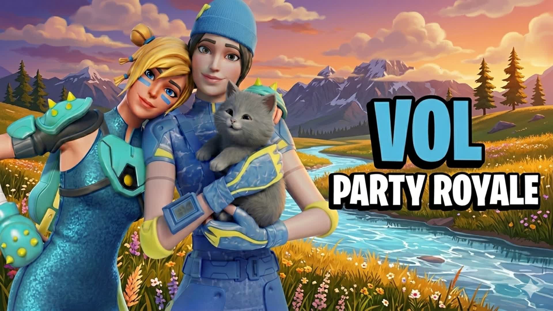 VOL PARTY ROYAL — Fortnite Creative map
