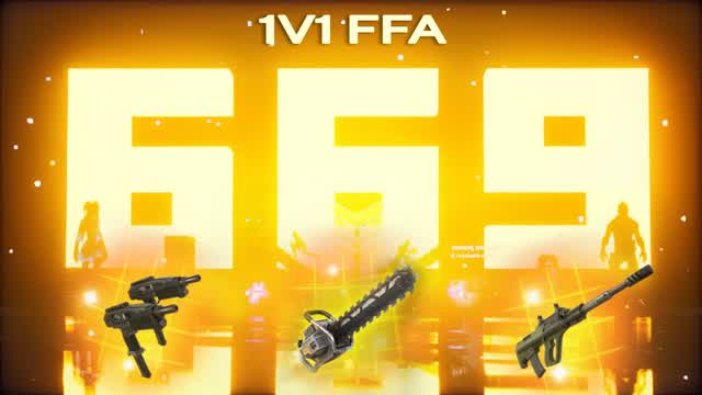 1V1 FFA BUILD FIGHT! 669 — Fortnite Creative map cover art