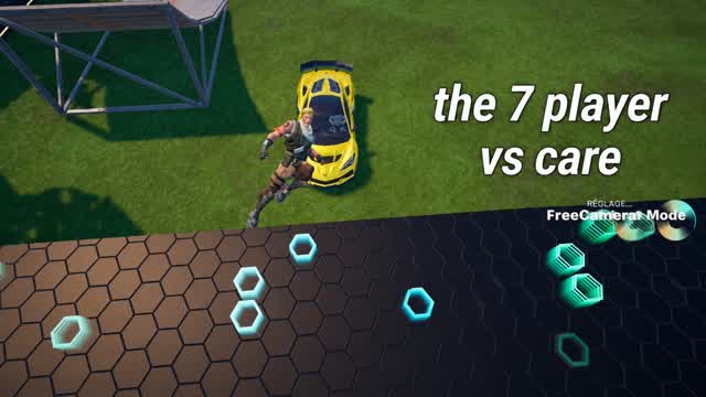 the 7 player vs care — Fortnite Creative map