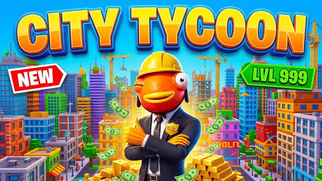 Ultimate City Tycoon — Fortnite Creative map
