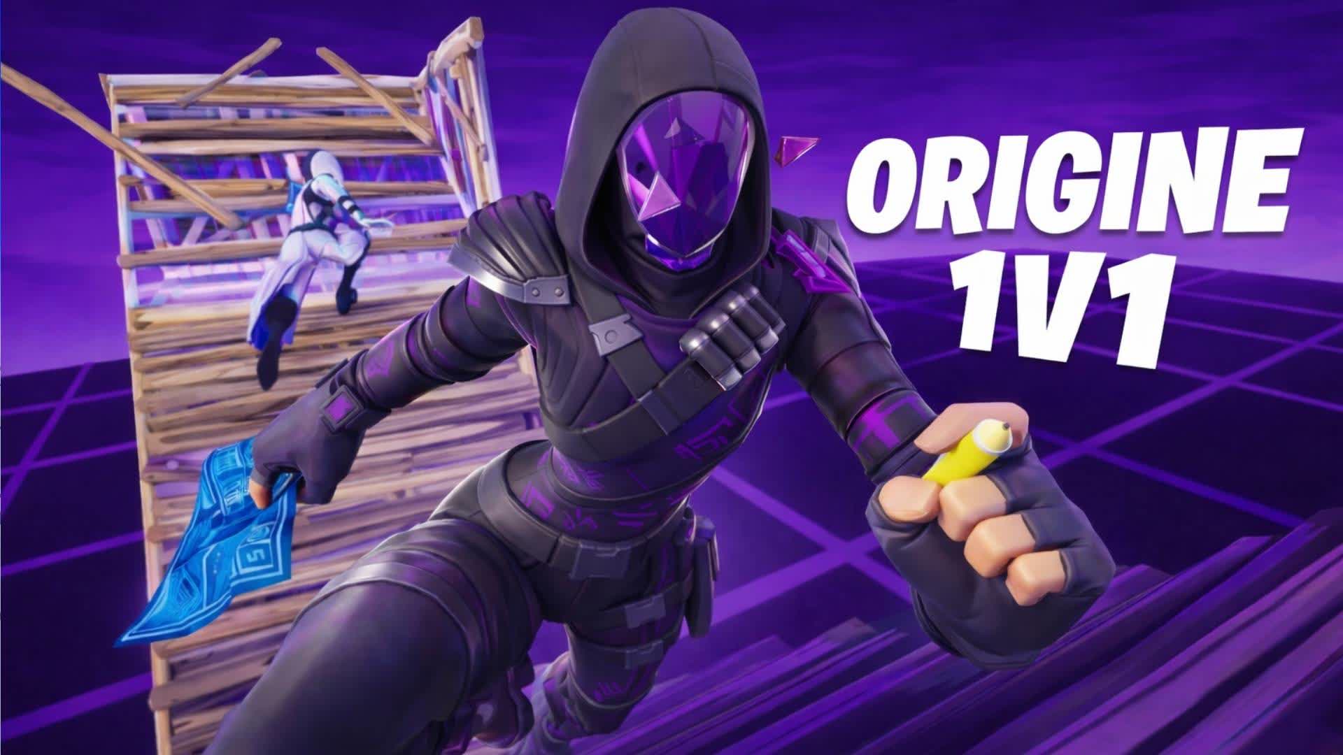 Origine 1v1 MAP (200 PUMP) — Fortnite Creative map