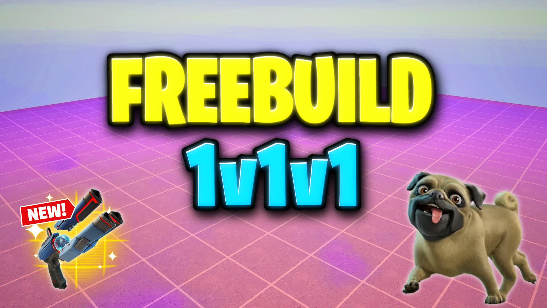 1v1v1 Free build B FFA — Fortnite Creative map