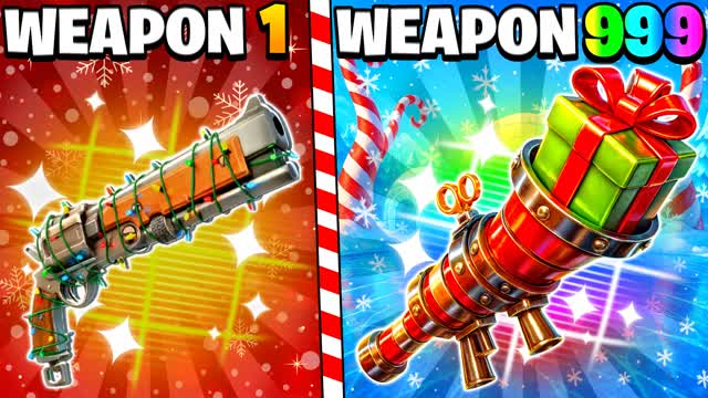 🧊 STEAL THE BRAINROT GUN GAME ❄️ — Fortnite Creative map cover art