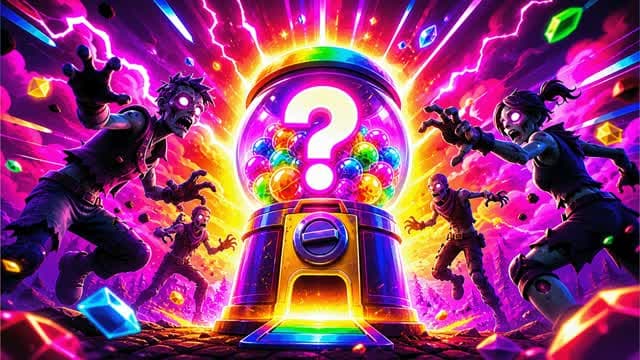 ゾンビガチャバトル｜Zombie Gacha Wars — Fortnite Creative map cover art