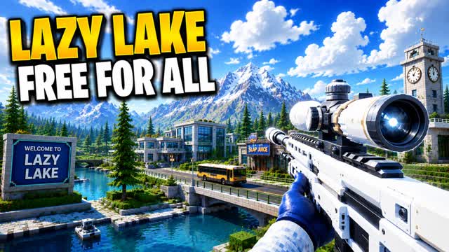 LAZY LAKE FFA — Fortnite Creative map