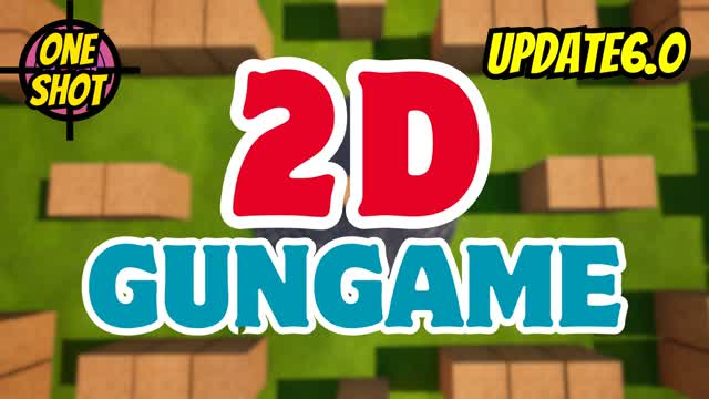【OG】2D GUN GAME ONE SHOT🔫 — Fortnite Creative map cover art