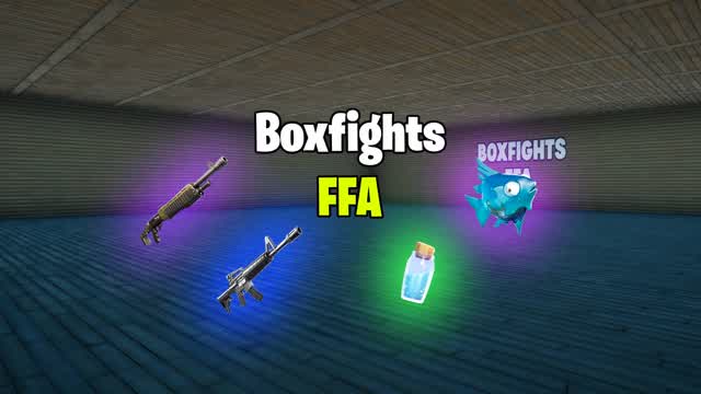 Boxfights FFA — Fortnite Creative map cover art