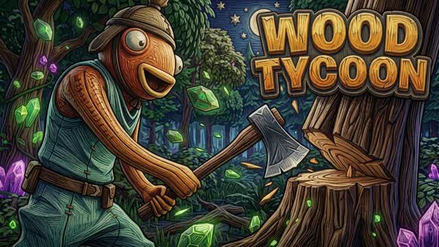 ASMR TIMBER TYCOON 🪵 — Fortnite Creative map cover art