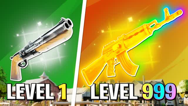 🚜FARM GUN GAME — Fortnite Creative map