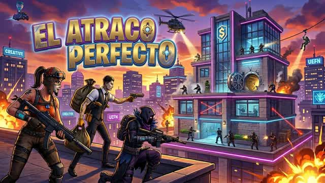 🕵️ El Atraco Perfecto 🕵️ — Fortnite Creative map cover art