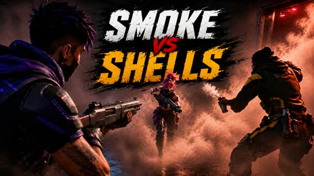 SmokeVsShells — Fortnite Creative map cover art