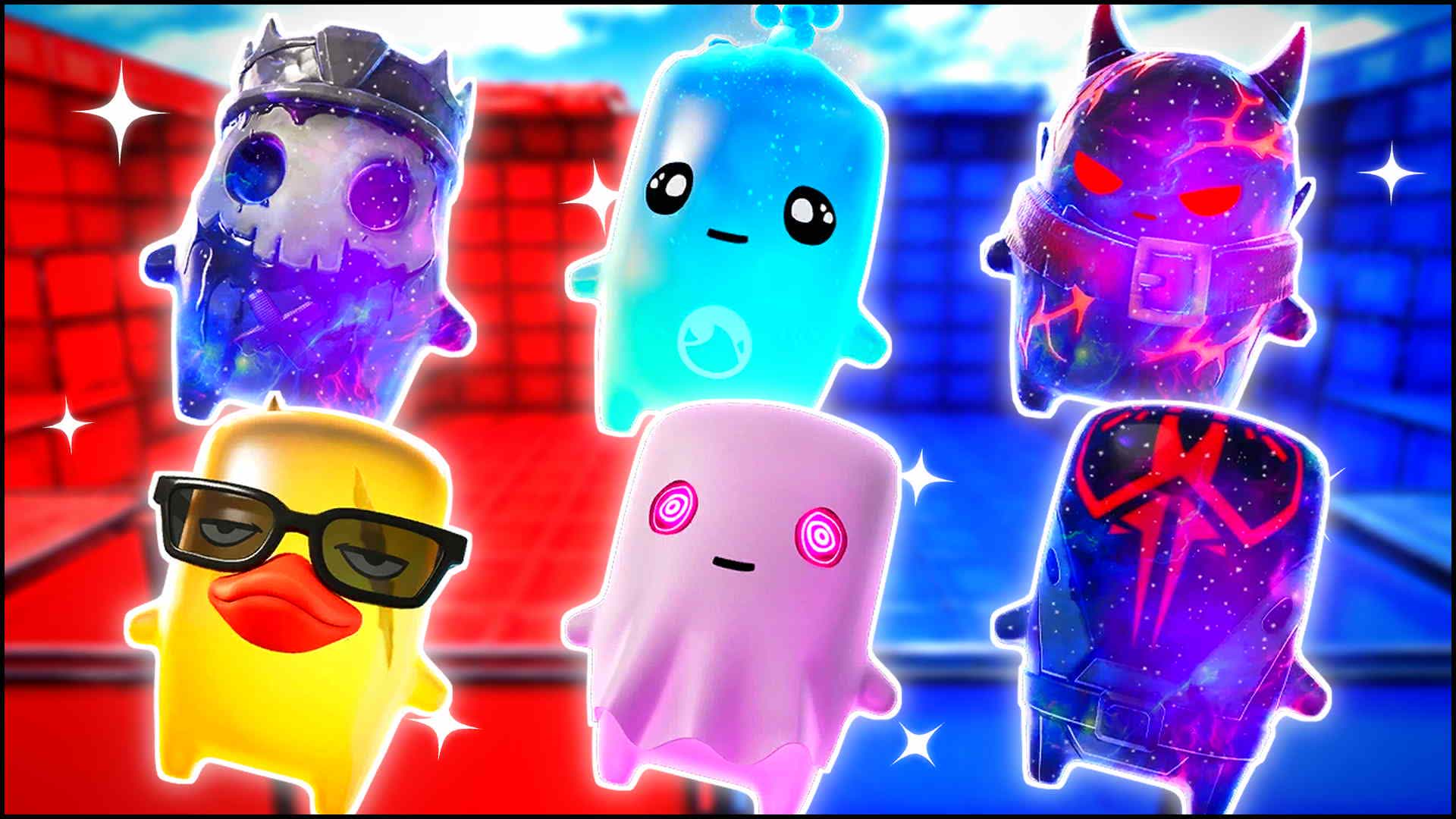 RED VS BLUE FLASH BEAM 🔴🔵 — Fortnite Creative map