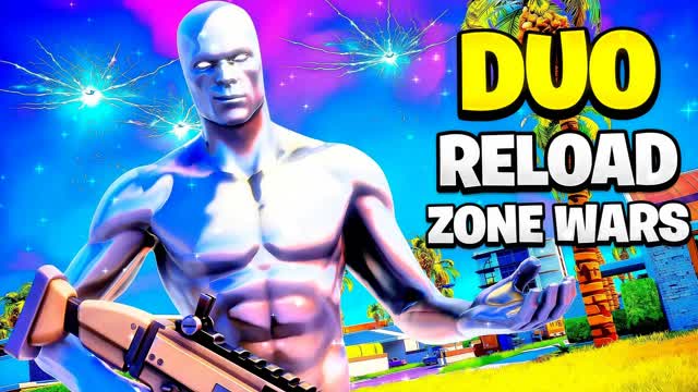 DUO RELOAD ZONE WARS — Fortnite Creative map cover art