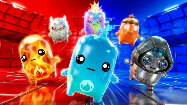 red vs blue 476576 — Fortnite Creative map cover art