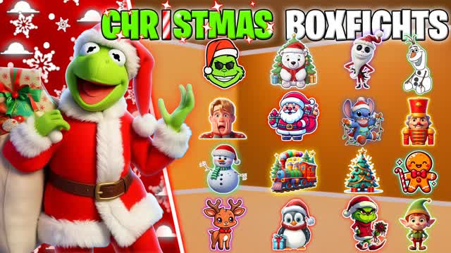 CHRISTMAS BOX FIGHTS 🎅🎄 — Fortnite Creative map