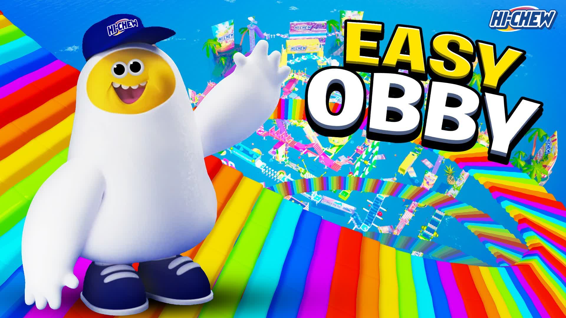 HI-CHEW Water Works OBBY — Fortnite Creative map
