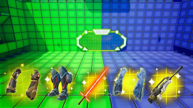 GREEN VS BLUE [NEW] — Fortnite Creative map