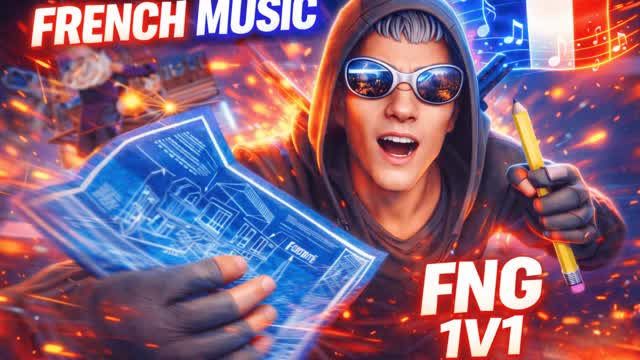 FFA FNG WITH FRENCH MUSIC — Fortnite Creative map cover art