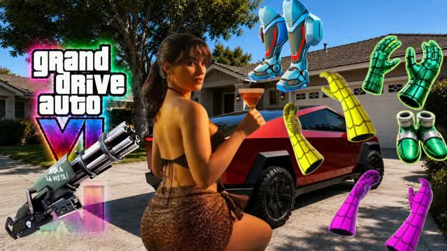 MEGA CARLI GRAND DRIVE AUTO VI — Fortnite Creative map