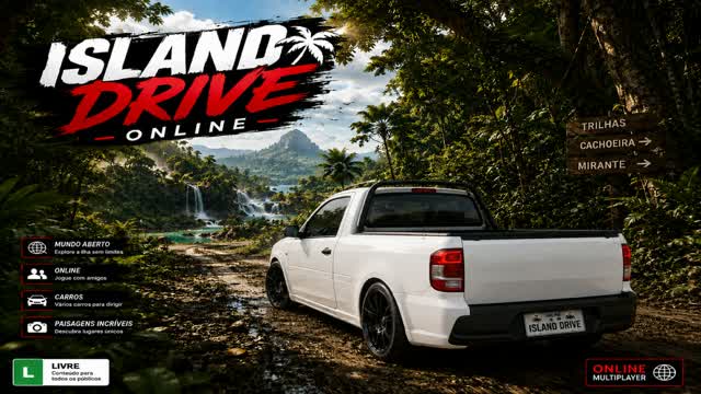 Free Island Drive — Fortnite Creative map