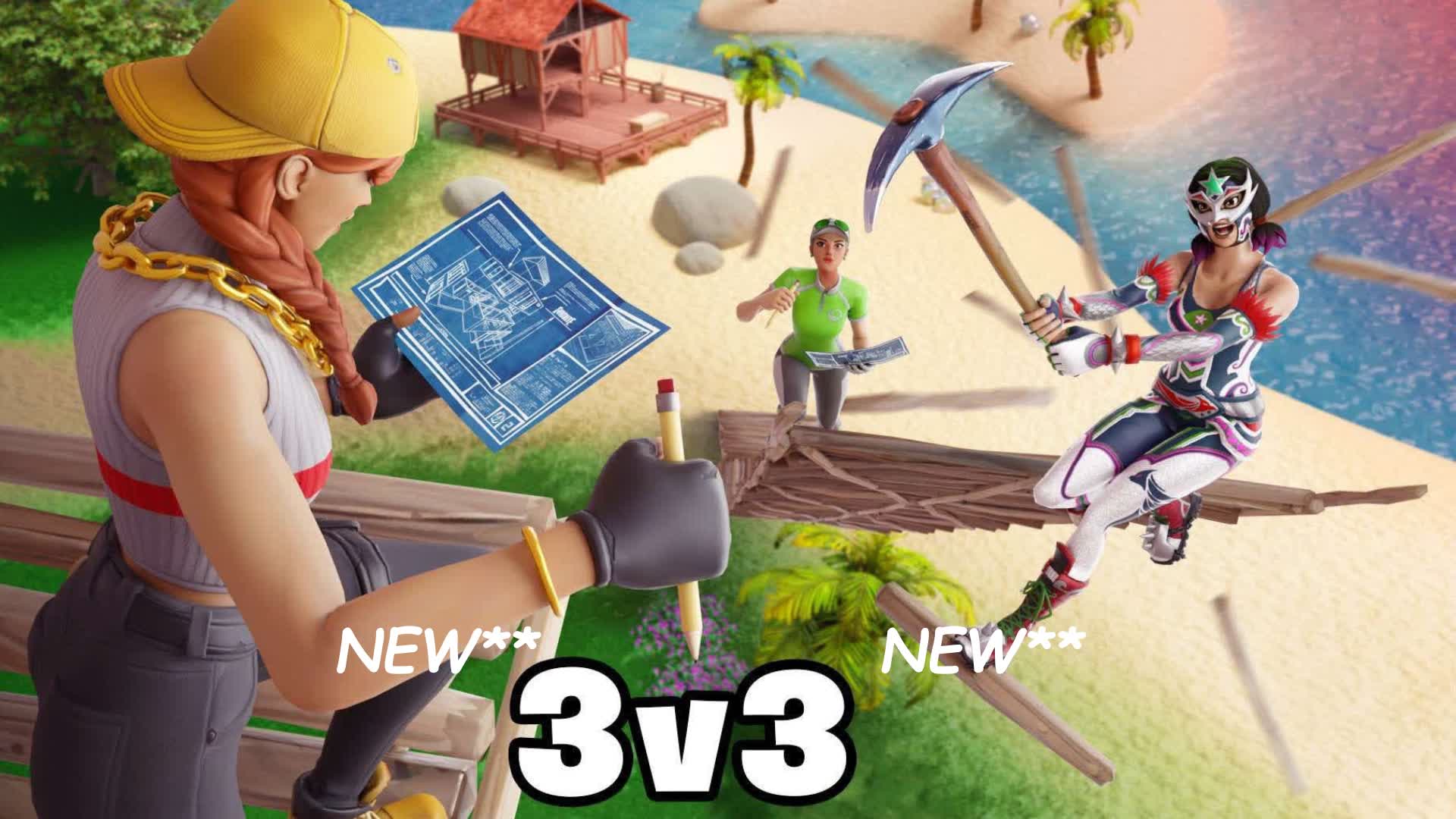 SPEED REALISTICS [3v3] — Fortnite Creative map